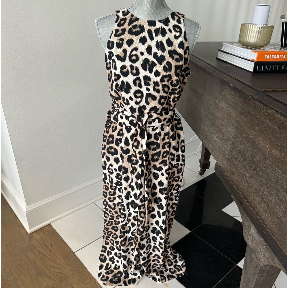 Banana Republic Leopard Print Jumpsuit